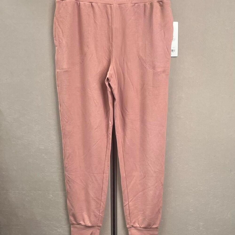 Athleta Women's Pink and Tan Pajamas